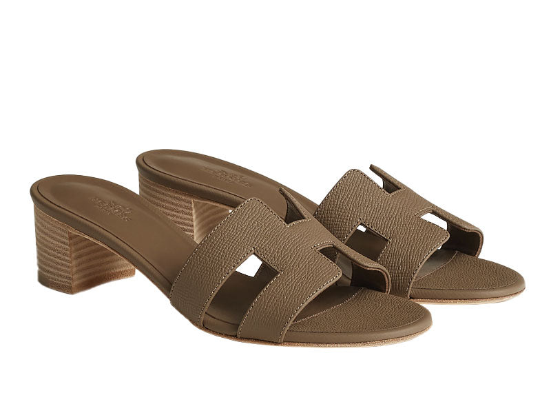 Hermes Oasis Sandal Etoupe