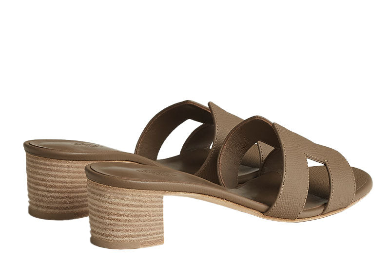 Hermes Oasis Sandal Etoupe