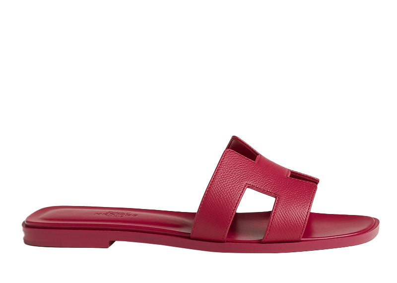 Hermes Oran Sandal Rose Framboise