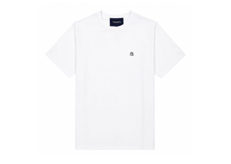 TSHEPO Flag Stripe T-Shirt White
