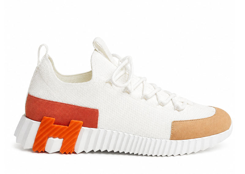 Hermes Lift Slip-On Sneaker Multicolore Blanc