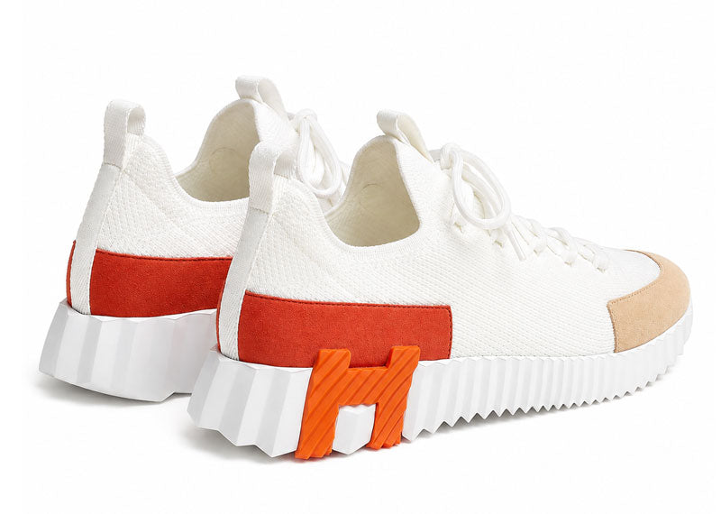 Hermes Lift Slip-On Sneaker Multicolore Blanc