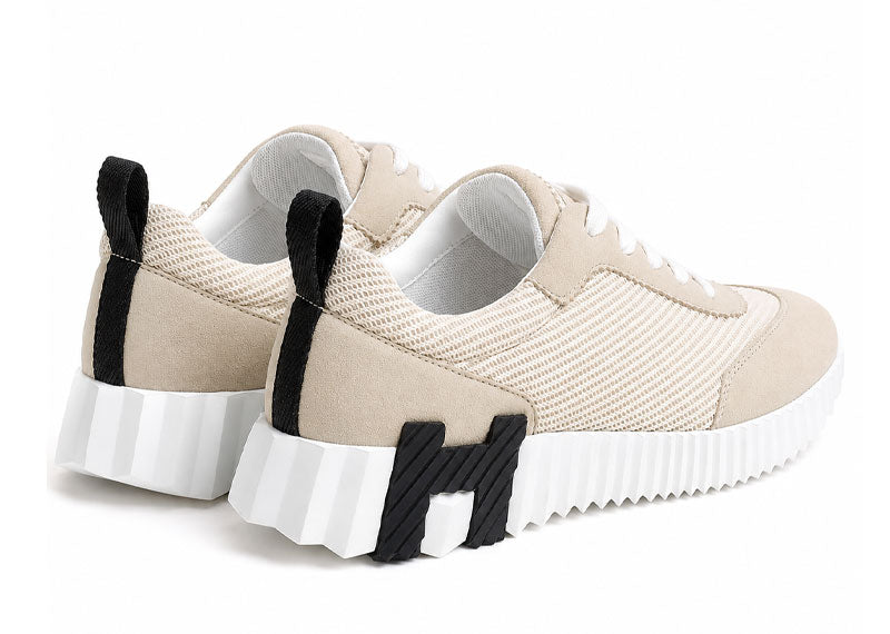 Hermes Bouncing Sneaker Mesh Beige Glaise