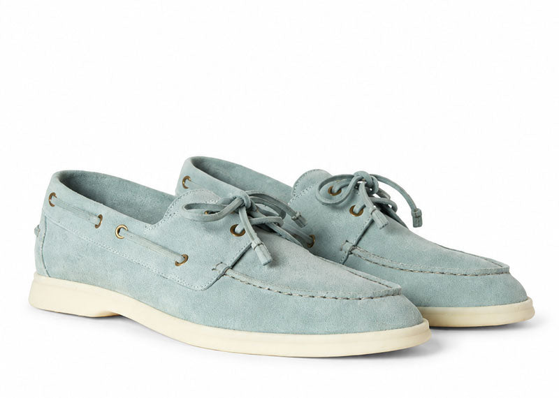 Loro Piana Sea-Sail Walk Loafer Sail Blue