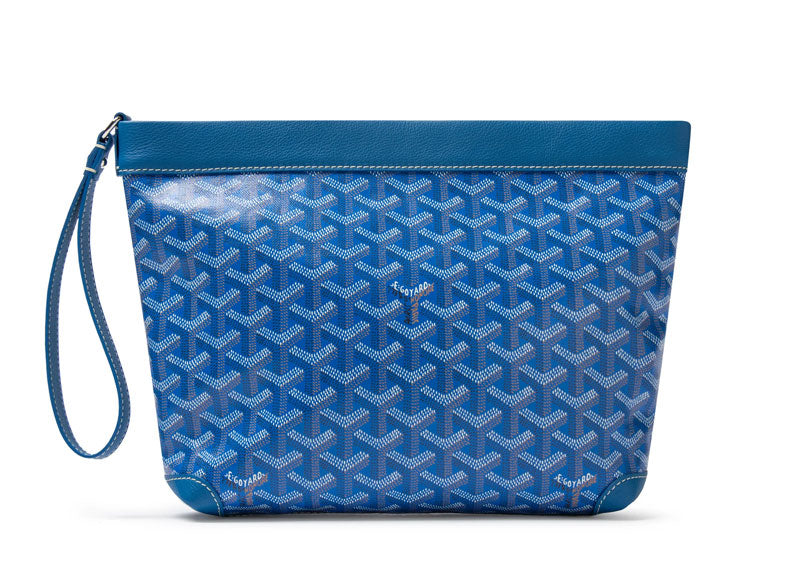 Goyard Conti Pouch blue