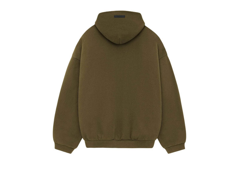 Fear of God Essentials Fleece Hoodie Olive