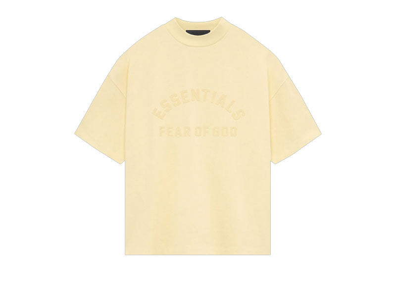 Fear of God Essentials Heavy Jersey S/S T-Shirt Garden Yellow
