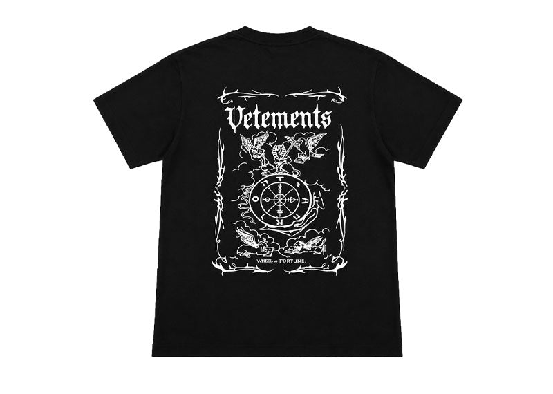 Vetements Tarot T-Shirt Black
