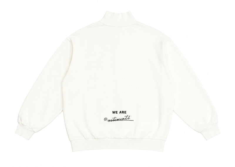 Vetements We Are Vetements Full-Zip Jacket White