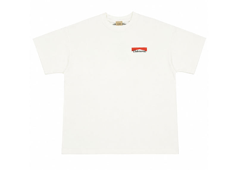 Vetements Marloboro T-Shirt White/Red