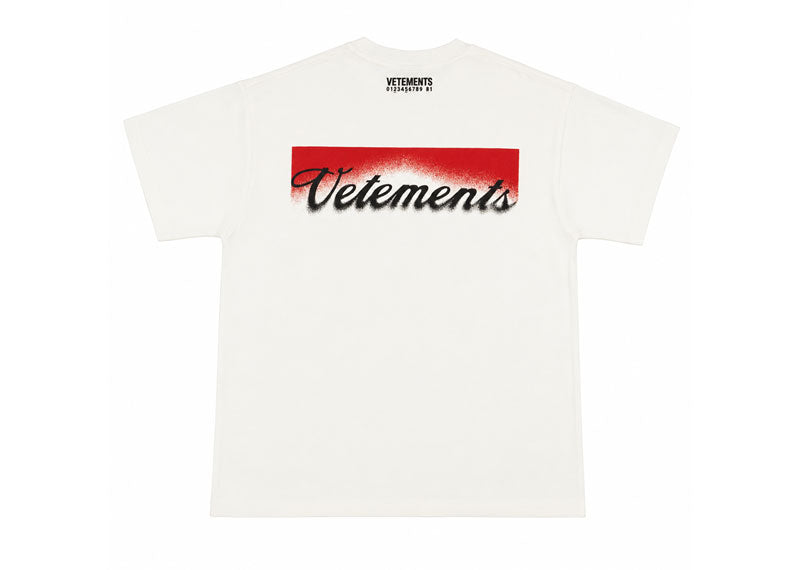 Vetements Marloboro T-Shirt White/Red