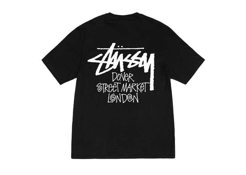 Stussy x Dover Street Market London T-Shirt Black