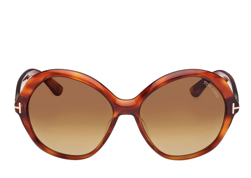 Tom Ford Annabelle Sunglasses Red Havana