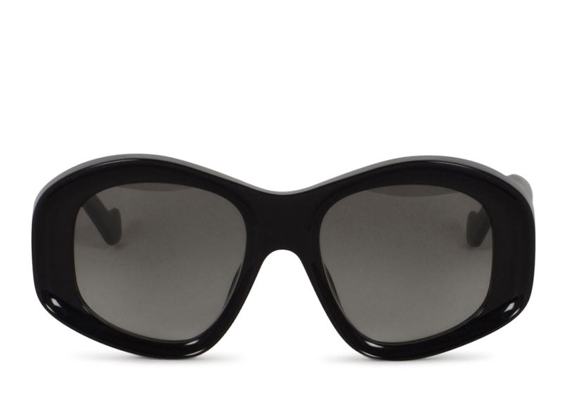 Loewe Beveled Pentagon Sunglasses Black