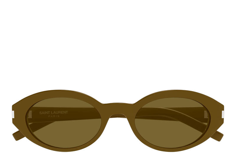 Saint Laurent SL Plump Sunglasses Caramel