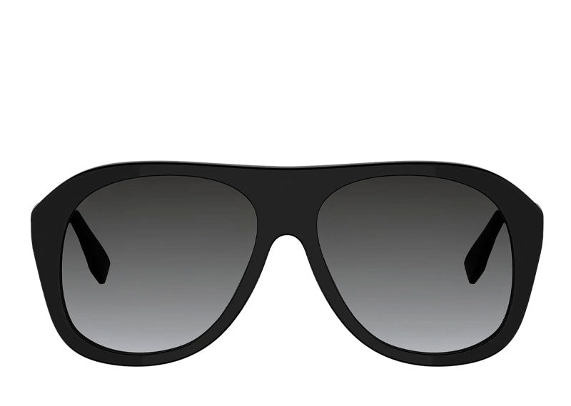 Fendi Baguette Aviator Sunglasses Black