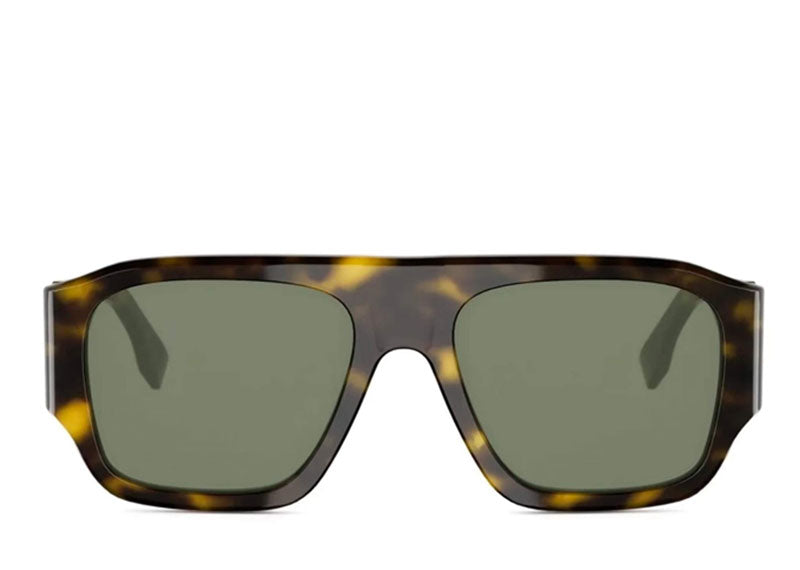 Fendi Diagonal Sunglasses Havana