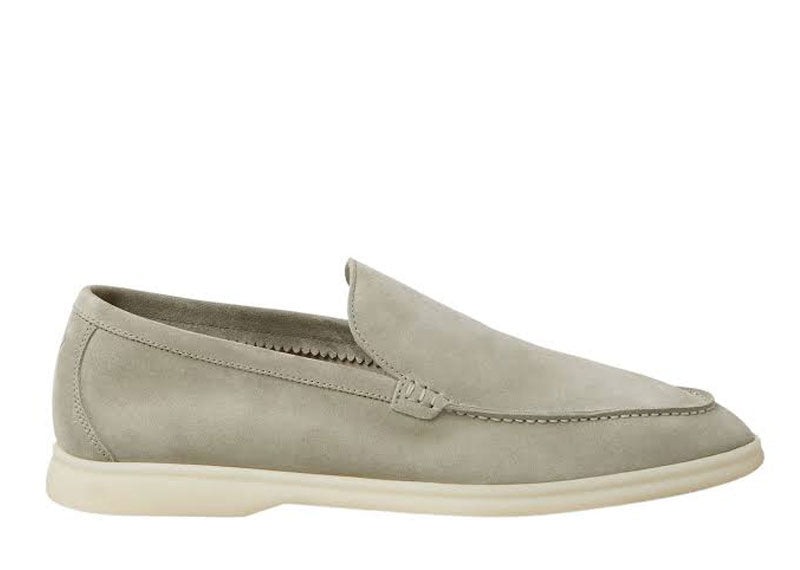 Loro Piana Summer Walk Loafer Suede Wild Desert Sage