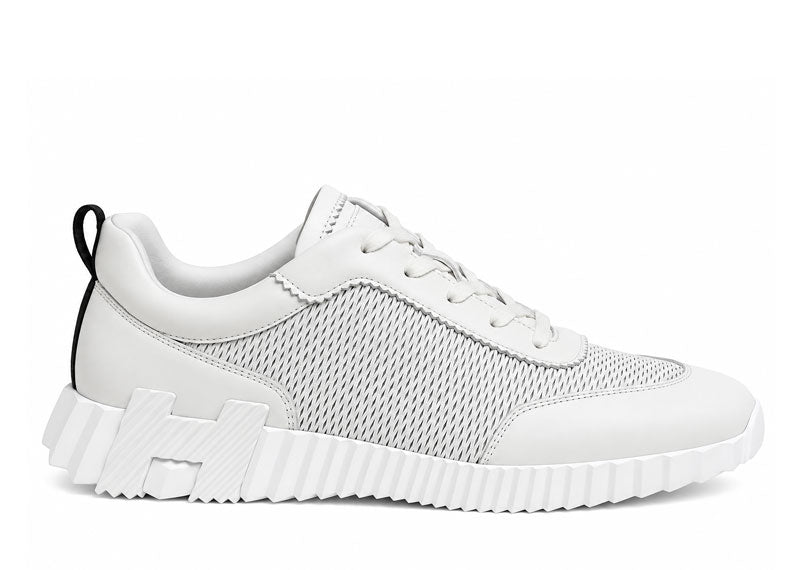 Hermes Bouncing Sneaker Calfskin Leather Blanc
