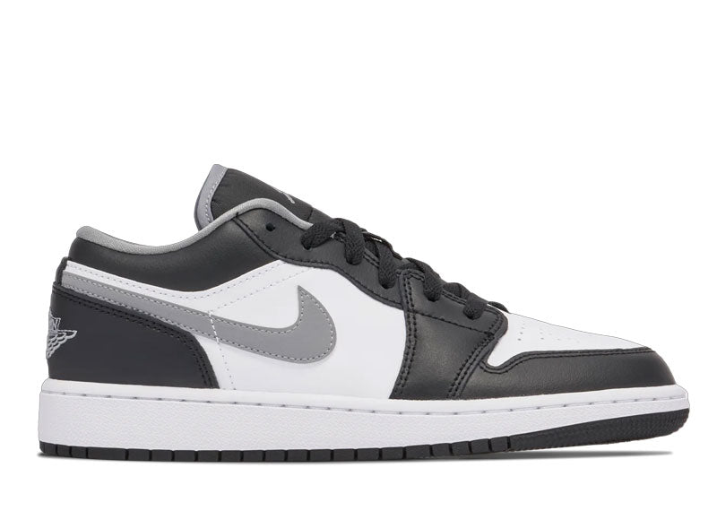 Jordan 1 Low Black White Grey (GS)