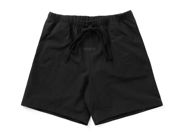 Fear of God Essentials Oxford Soccer Short Jet Black
