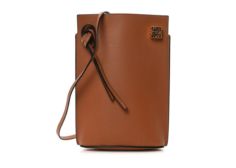 Loewe Classic Calfskin Dice Pocket Tan
