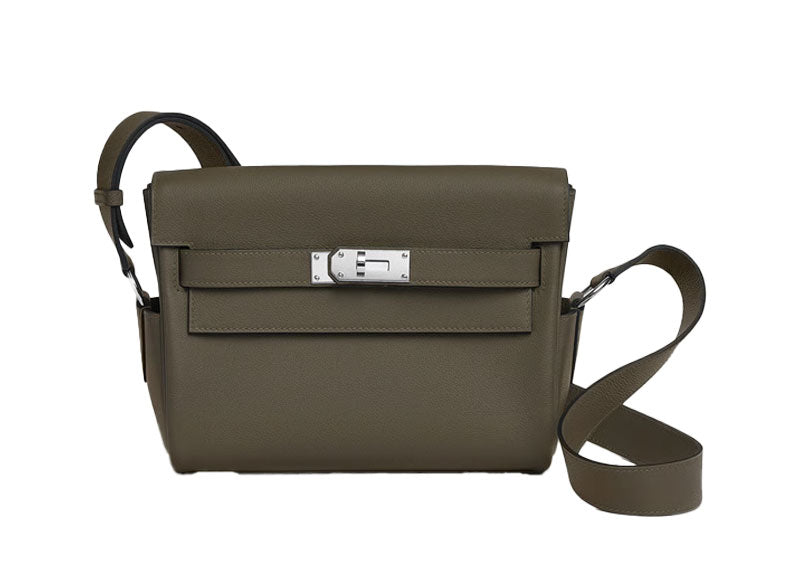Hermes Kelly Messenger Bag Vert Loden