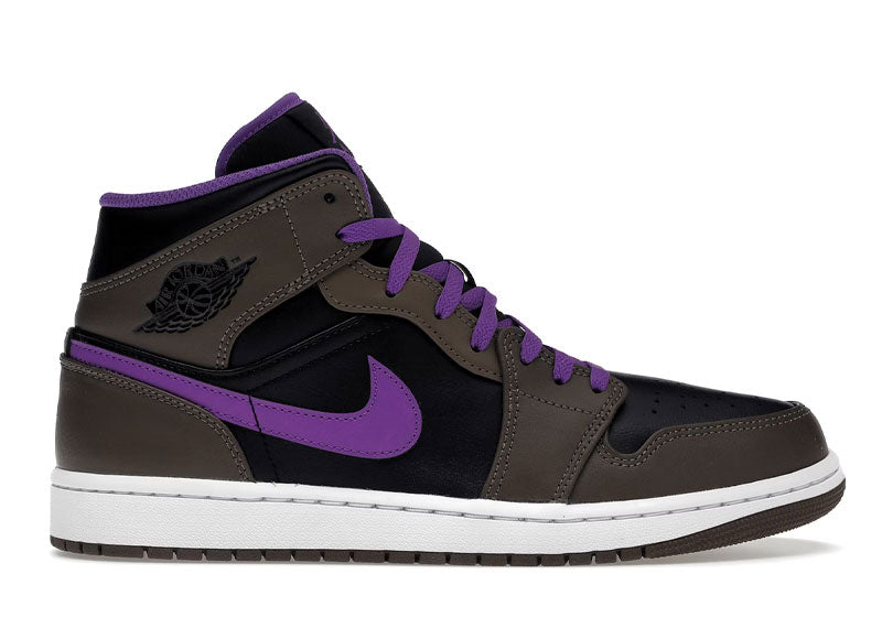 Jordan 1 Mid Purple Mocha