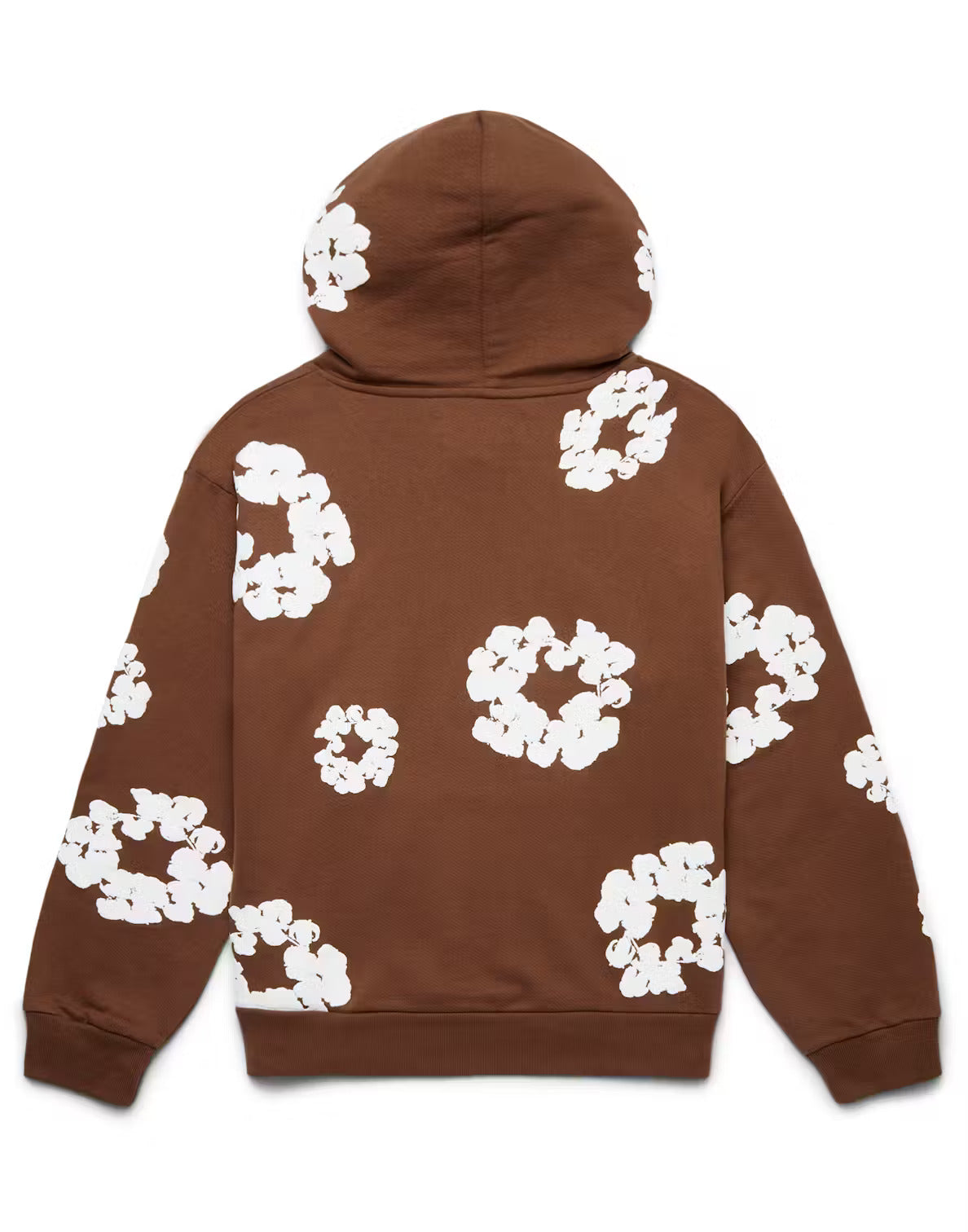 DENIM TEARS The Cotton Wreath Hooded Sweatshirt Brown