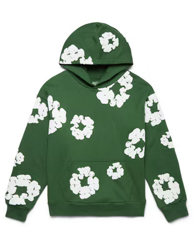 Denim Tears The Cotton Wreath Hooded Sweatshirt Green