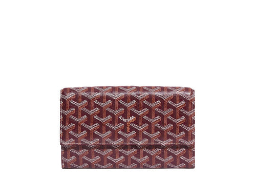 Goyard Varenne Continental Wallet Burgundy