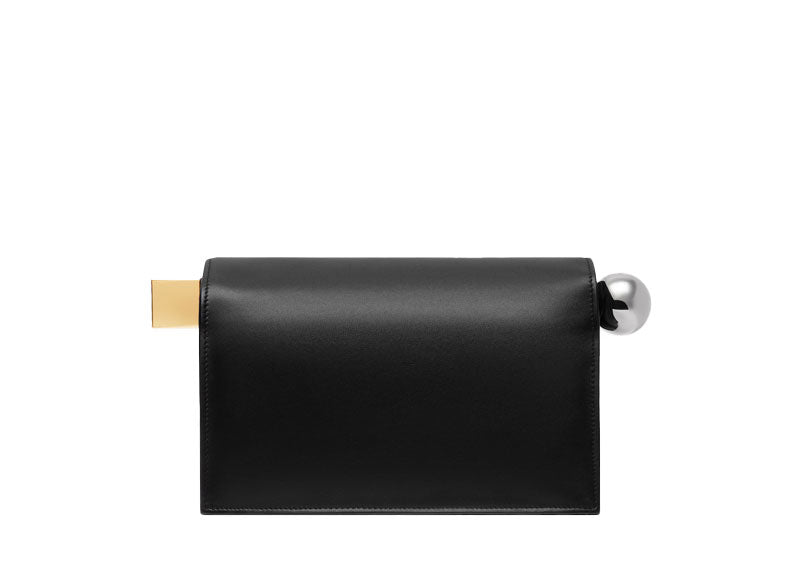 Jacquemus La Pochette Rond Carre Pouch Bag Black