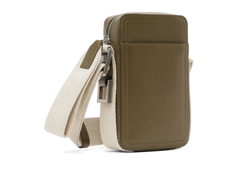 JACQUEMUS Le Raphia 'Le Cuerda Vertical' Bag Khaki Green
