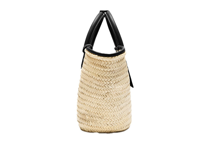 JACQUEMUS 'Le panier Soli' Tote Beige & Black
