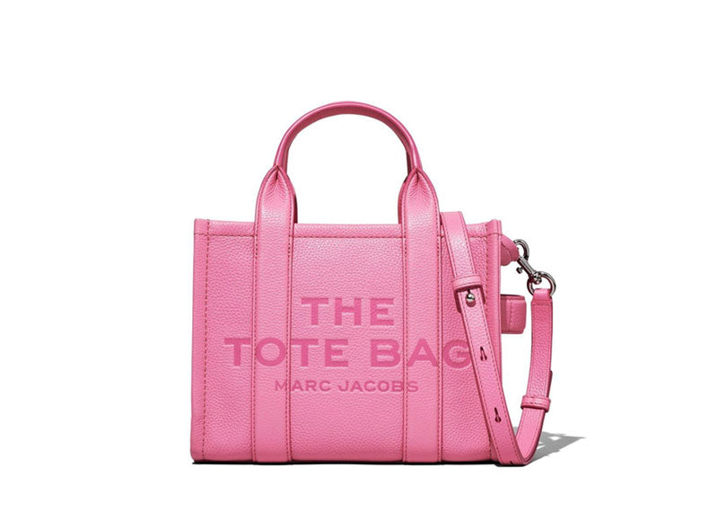 MARC JACOBS 'The Leather Mini Tote Bag' Tote Petal Pink