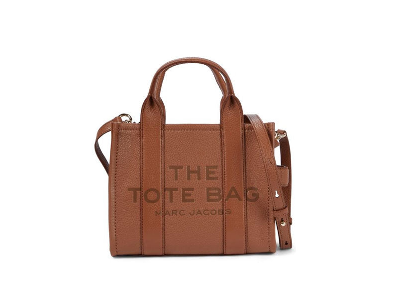 MARC JACOBS 'The Leather Mini' Tote Argan Oil