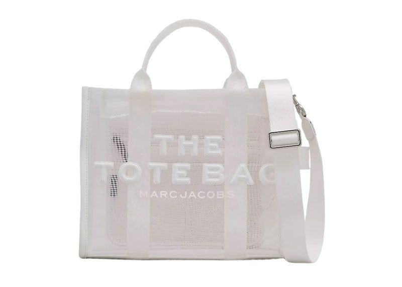 MARC JACOBS 'The Mesh Medium' Tote White