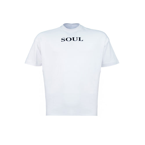 SOUL Heavy Interlock T-Shirt White | Soul Gallery
