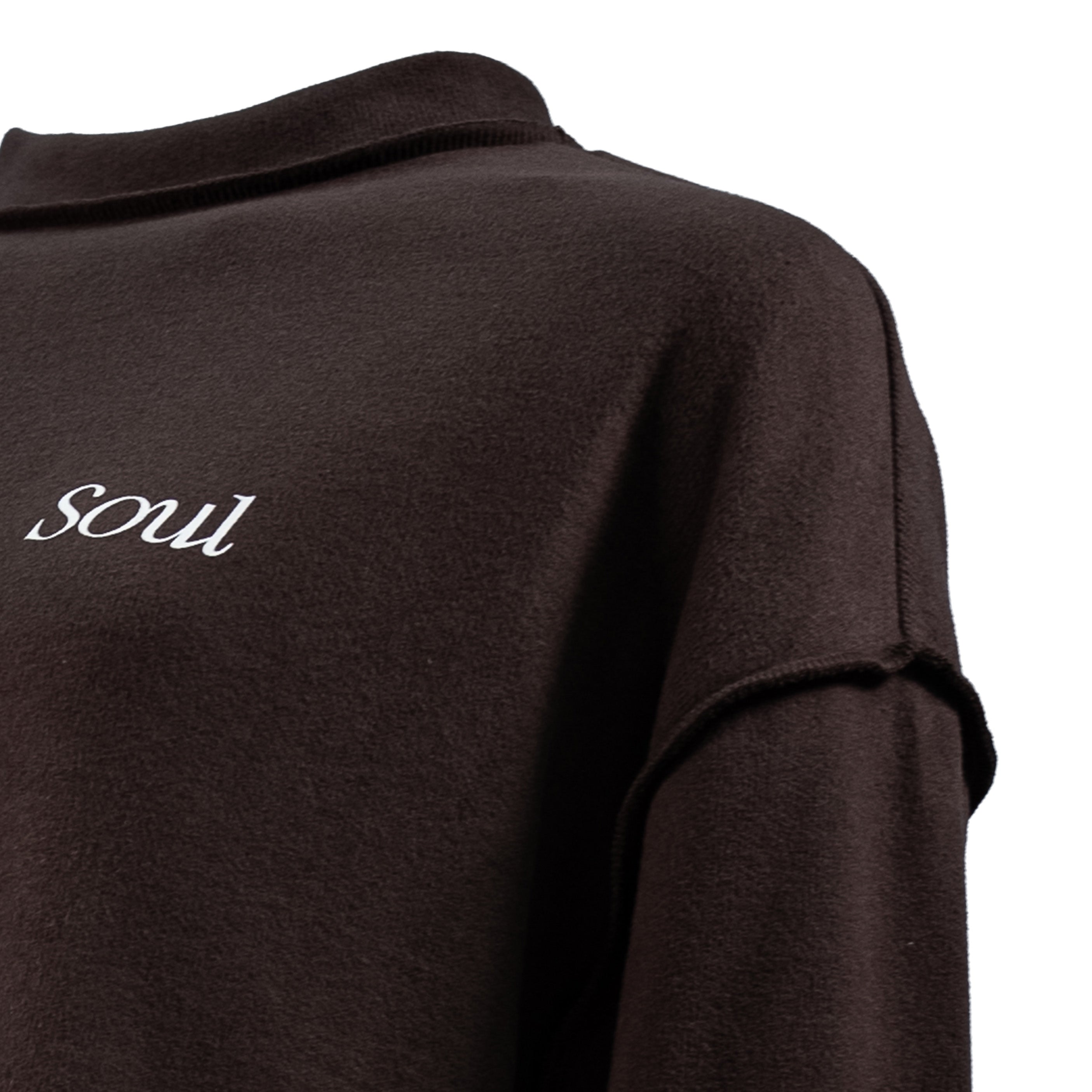 SOUL Premium Fleece Sweater Chocolate (AW25) | Soul Gallery