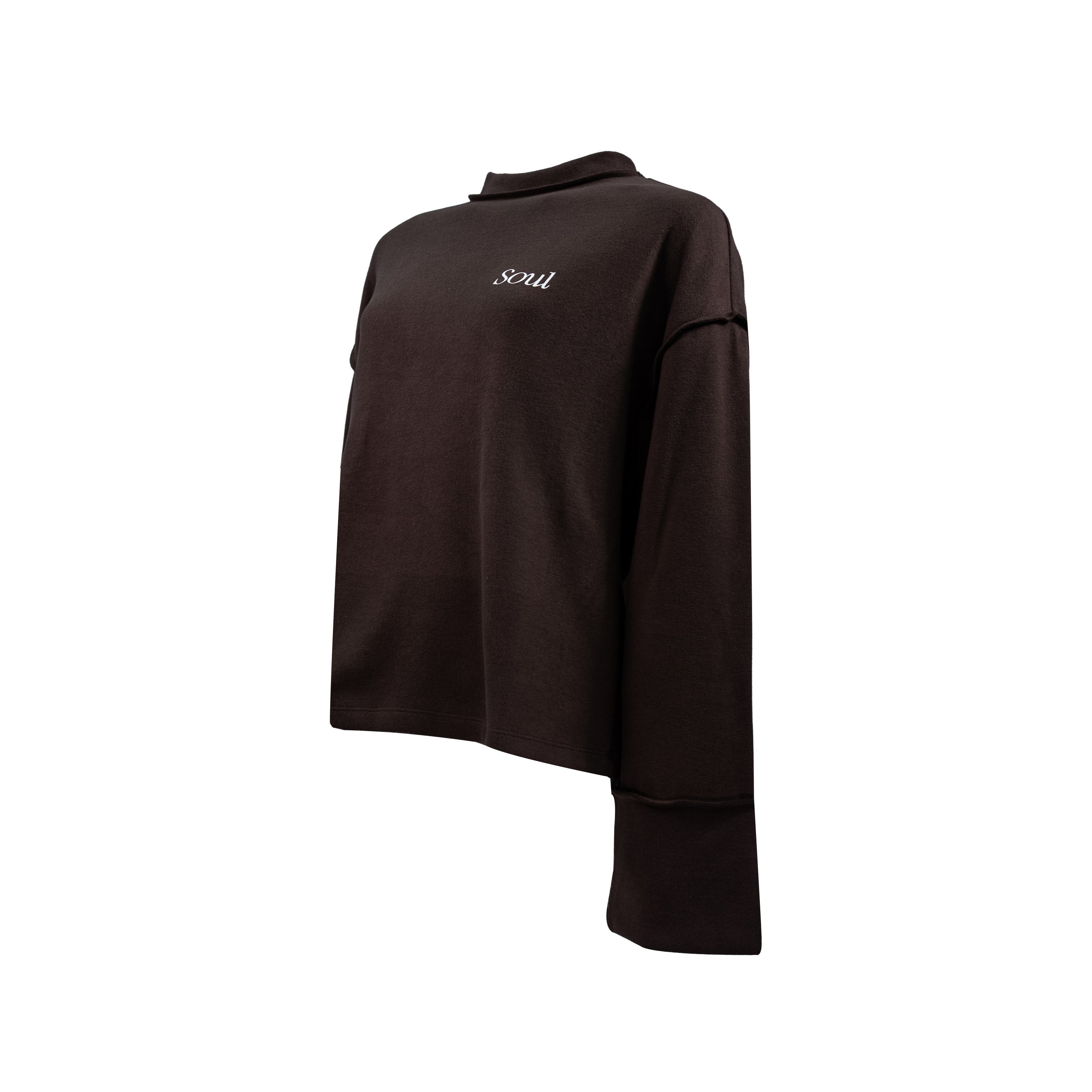 SOUL Premium Fleece Sweater Chocolate (AW25) | Soul Gallery