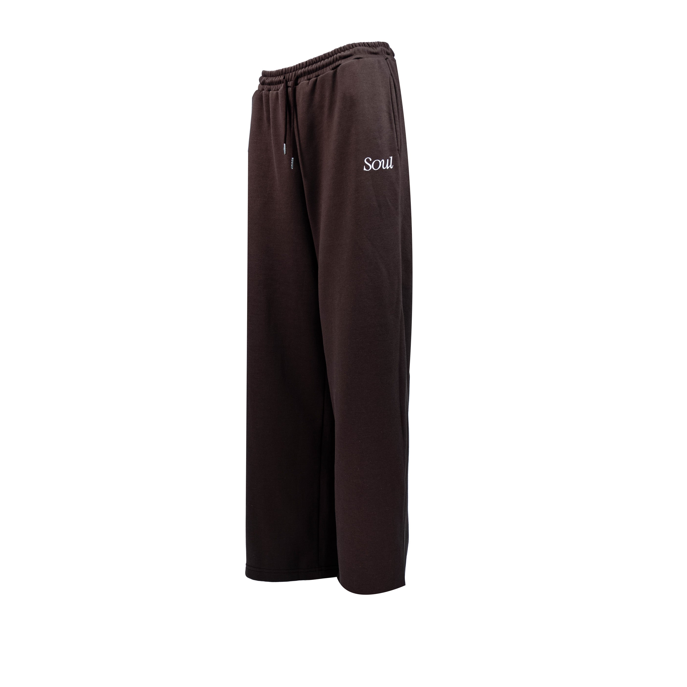 SOUL Premium Fleece Sweatpants Chocolate (AW25) | Soul Gallery