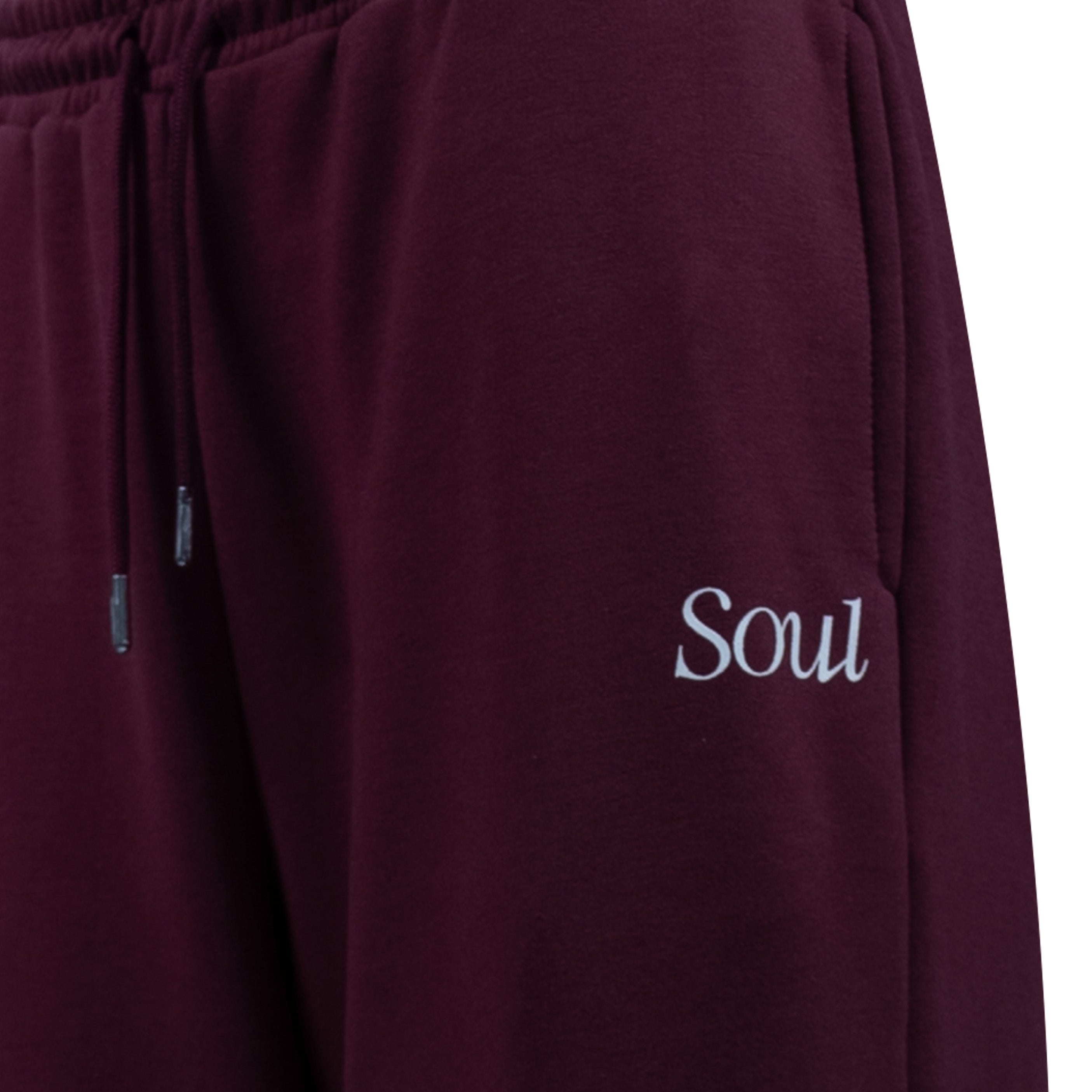 SOUL Premium Fleece Sweatpants Ox Blood (AW25) | Soul Gallery