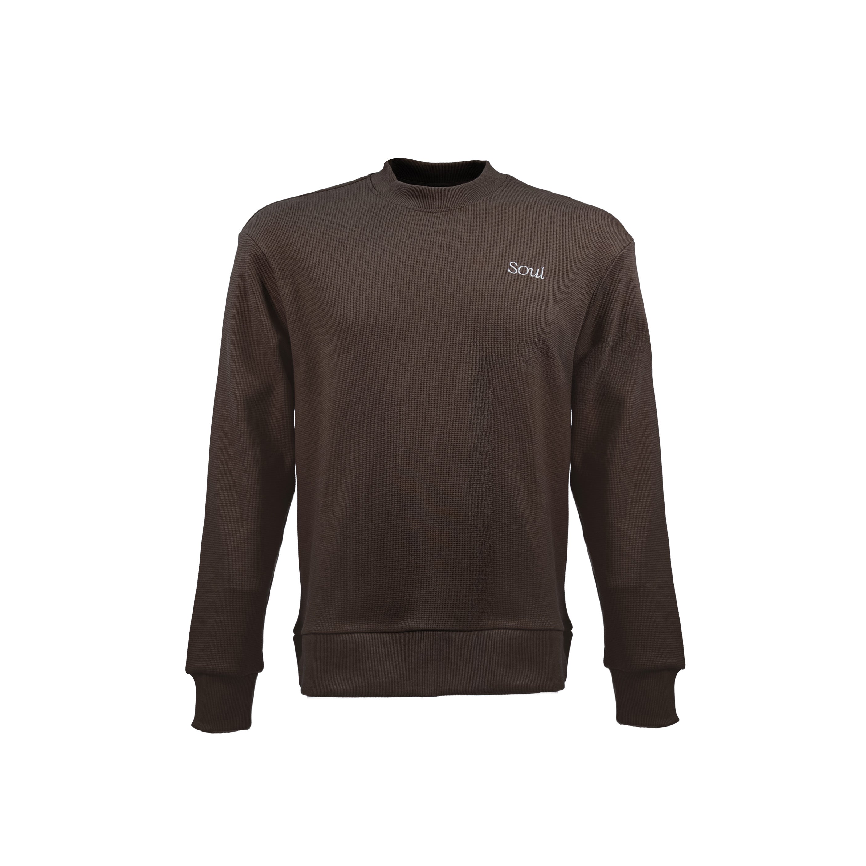 SOUL Premium Waffle Crew Shitake (AW25) | Soul Gallery