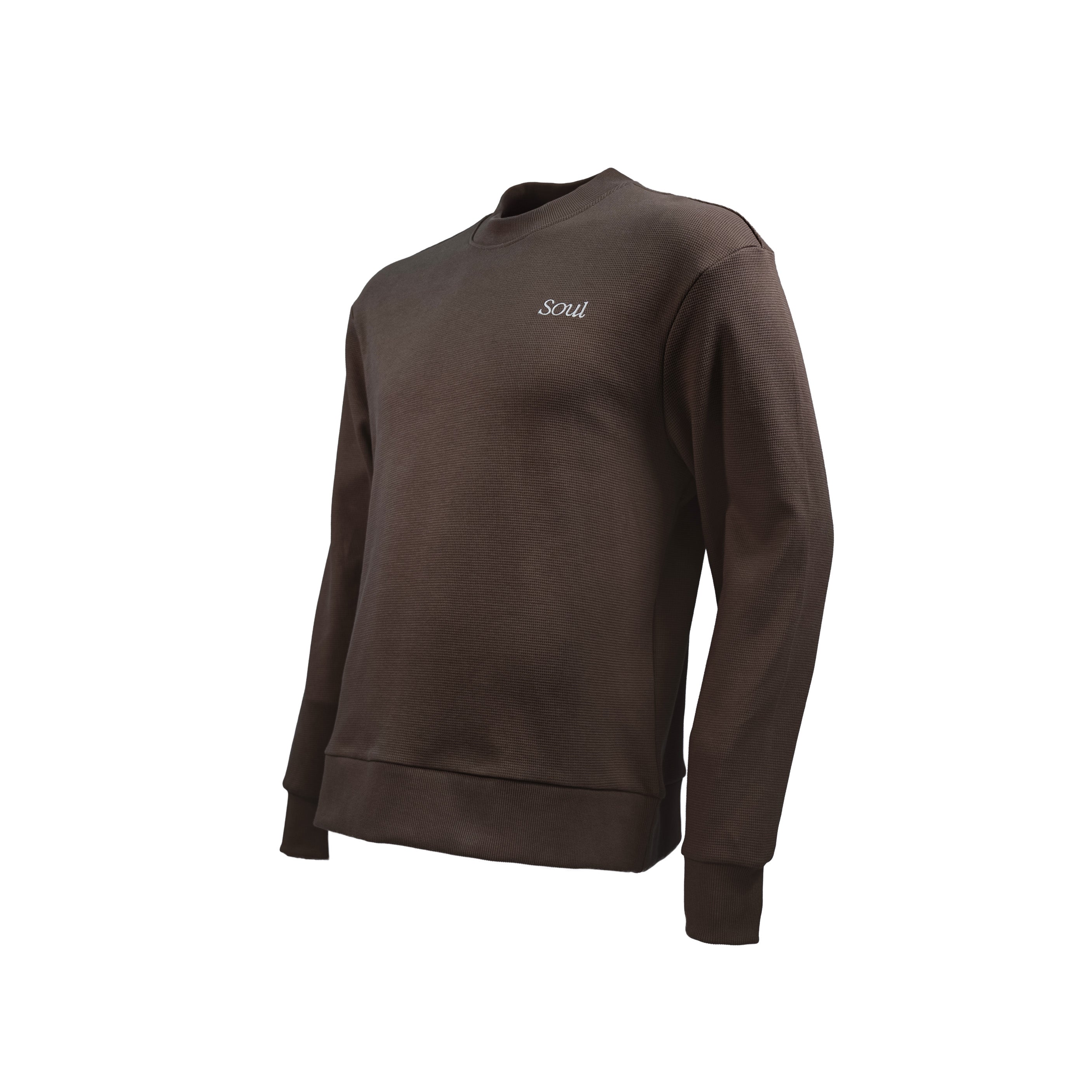 SOUL Premium Waffle Crew Shitake (AW25) | Soul Gallery