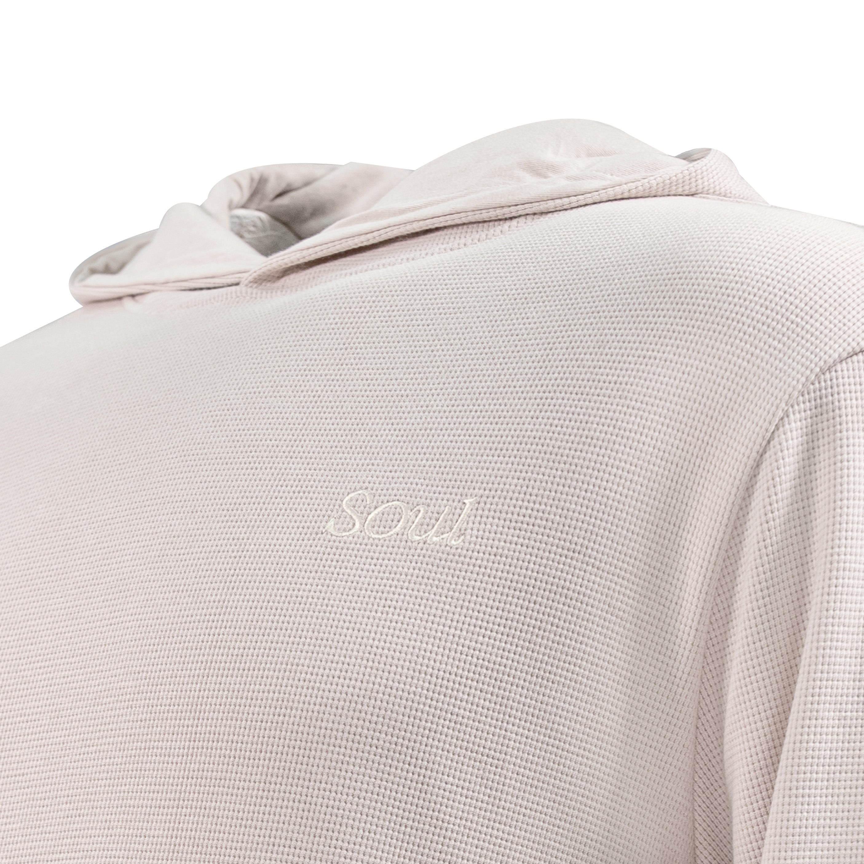 SOUL Premium Waffle Hoodie Clouds (AW25) | Soul Gallery