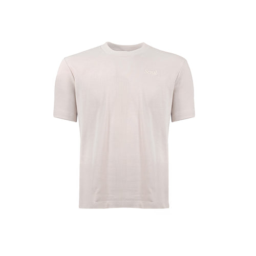 SOUL Premium Waffle T-Shirt Cloud (SS25) | Soul Gallery