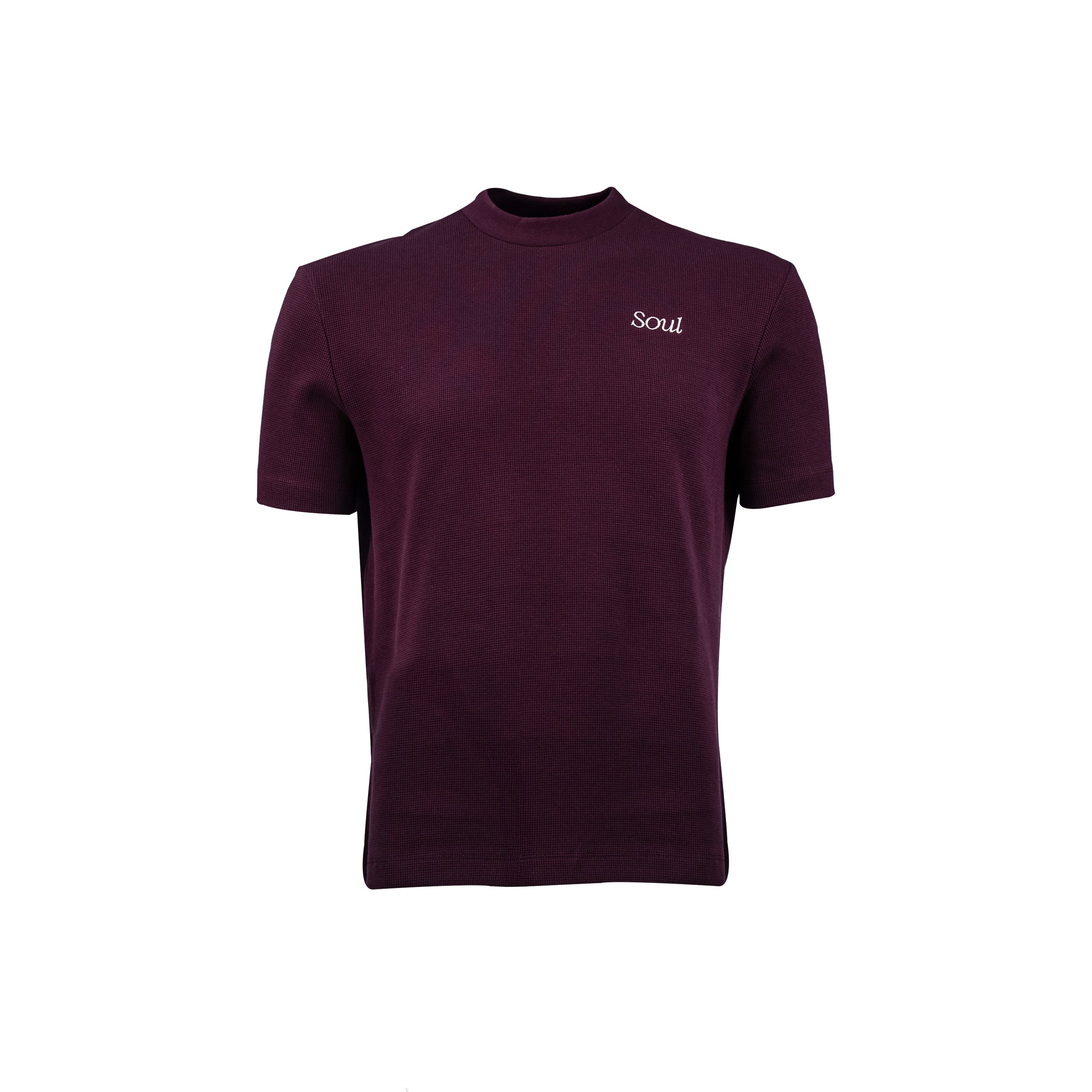 SOUL Premium Waffle T-Shirt Fig (AW25) | Soul Gallery
