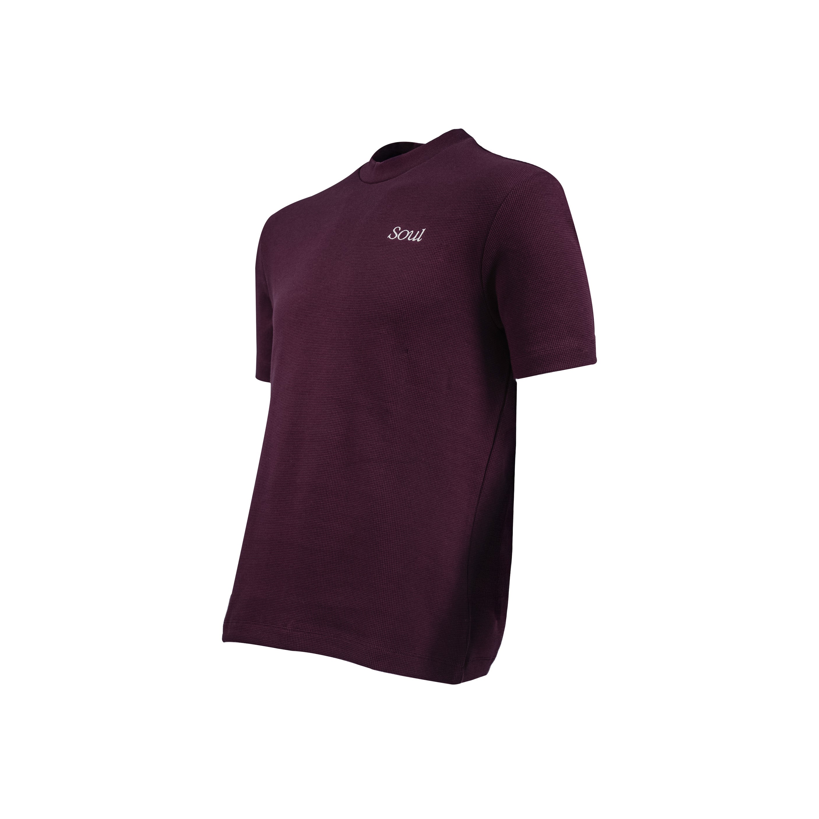 SOUL Premium Waffle T-Shirt Fig (AW25) | Soul Gallery