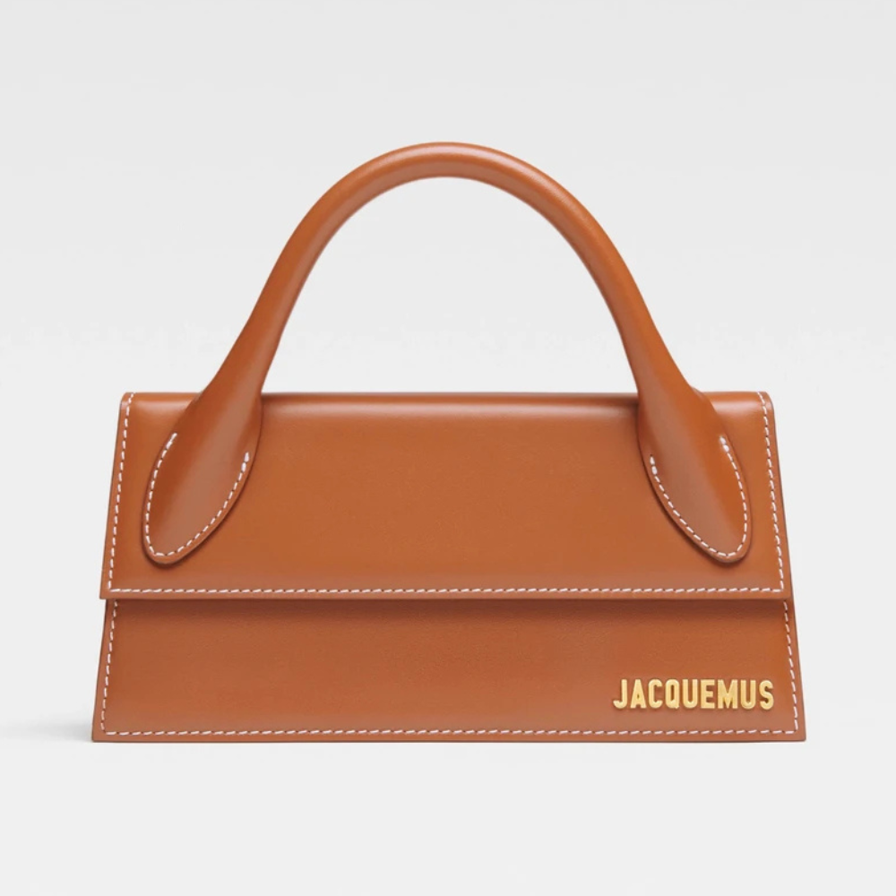 JACQUEMUS 'Le Chiquito Long' Bag Brown