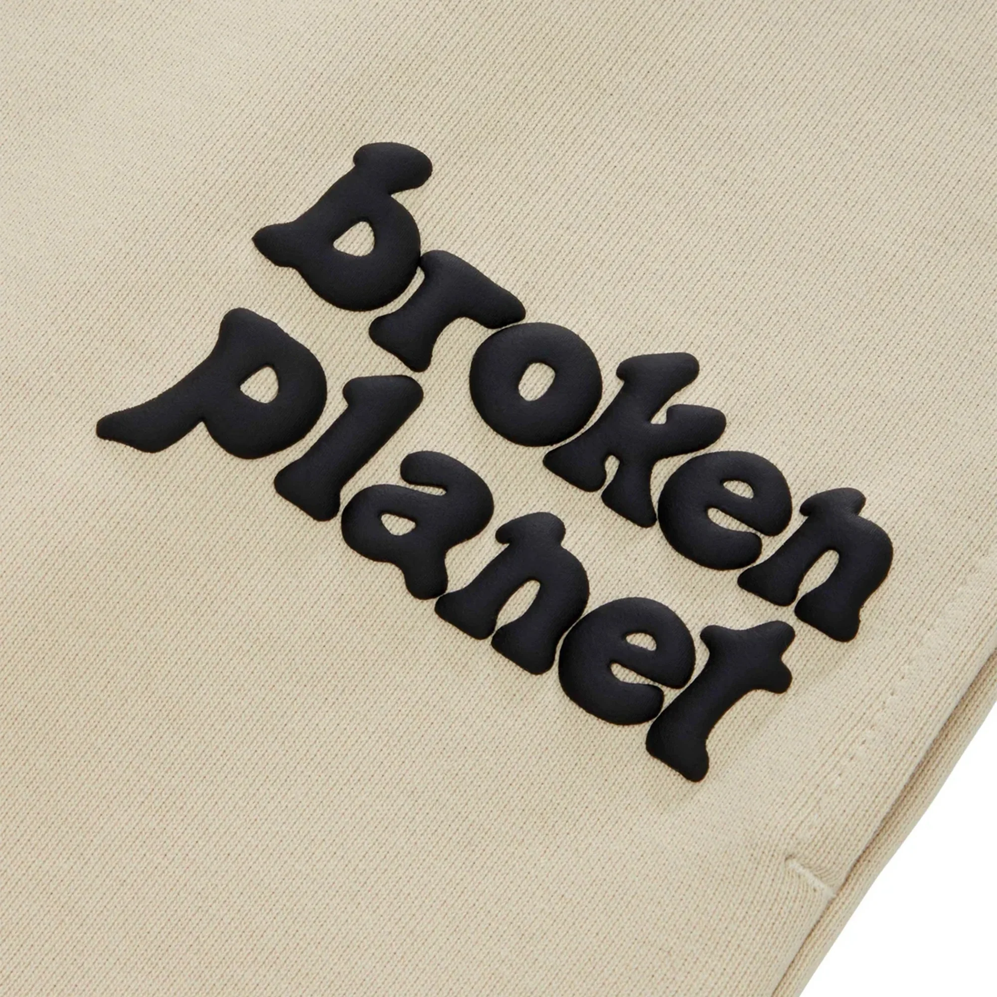 BROKEN PLANET Straight Leg Sweatpants Bone White